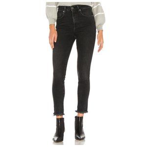 We The Free People Raw Hem Denim High-Rise